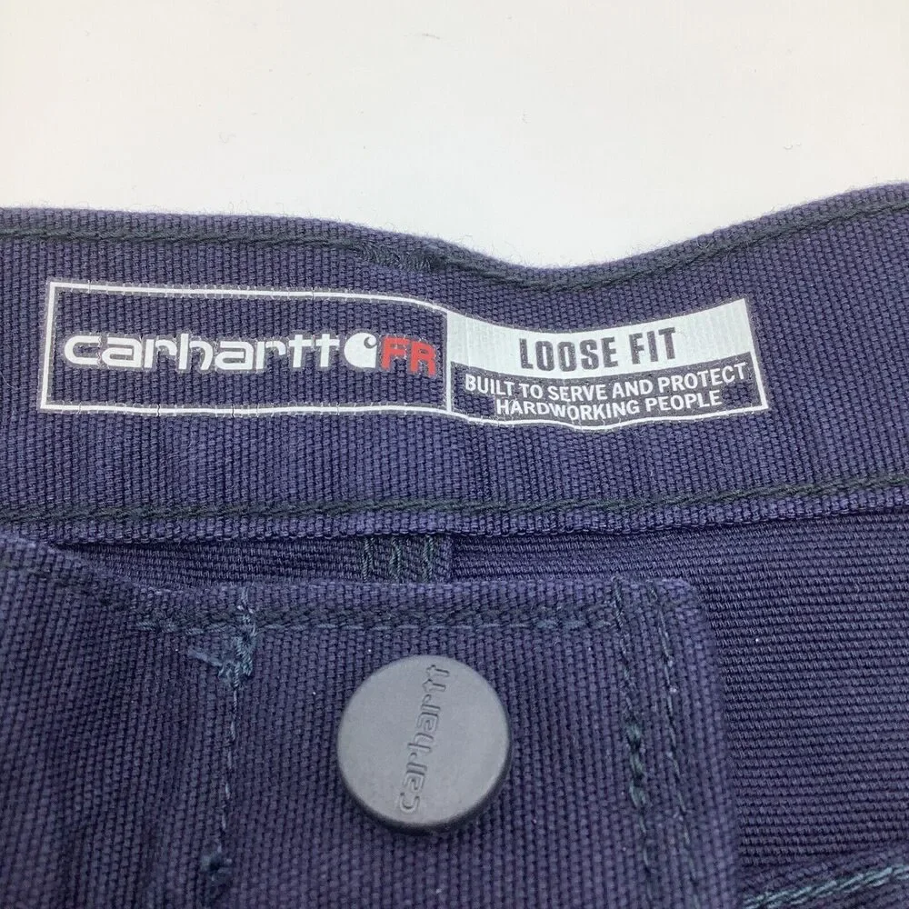 Carhartt FR Flame Resistant Mens Loose Fit Canvas Utility Pants Size 36 x 30 NWT